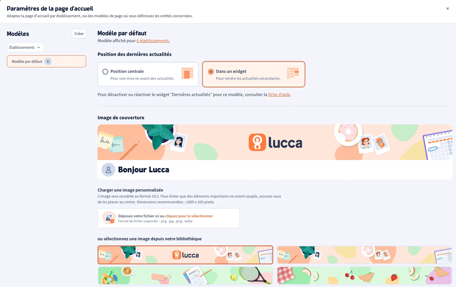 The Lucca home page
